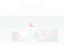 Tablet Screenshot of careeranalysts.co.uk